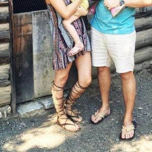 ALDO lace up sandals, gladiators